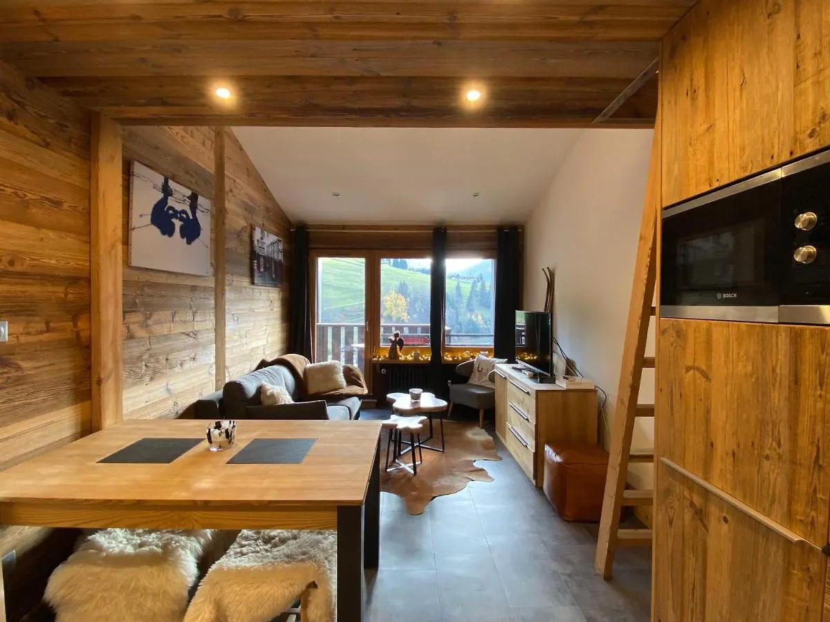 Apartament T2 Avec Coin Nuit, Sud, Vue Montagnes, Wi-Fi, Non-Fumeur - Fr-1-437-99 Clusaz 0*,